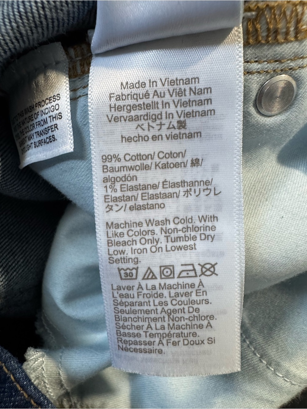 J. Crew Dark Indigo Wide-Leg Denim Jeans - Picture 6 of 6